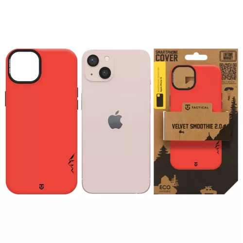 Tactical MagForce Velvet Smoothie 2.0 tok Apple iPhone 13 készülékhez piros