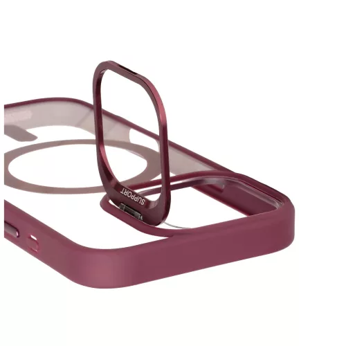 OBAL:ME MagNetix Versa tok Apple iPhone 16 készülékhez bordó