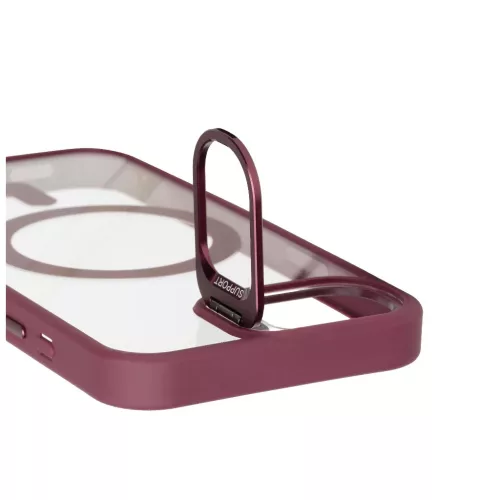 OBAL:ME MagNetix Versa tok Apple iPhone 16e/17e készülékhez bordó