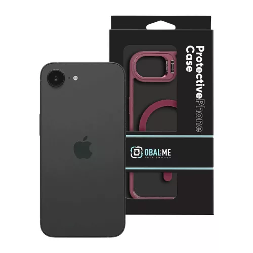 OBAL:ME MagNetix Versa tok Apple iPhone 16e/17e készülékhez bordó
