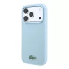 Lacoste PVC Iconic Petit Pique Metal Logo MagSafe tok iPhone 18 Pro Max készülékhez kék