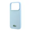 Lacoste PVC Iconic Petit Pique Metal Logo MagSafe tok iPhone 18 Pro Max készülékhez kék