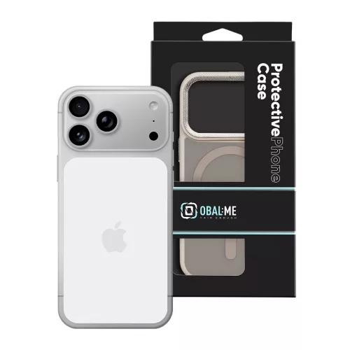 OBAL:ME MagNetix Lumen tok Apple iPhone 18 Pro/17 Pro készülékhez grafit