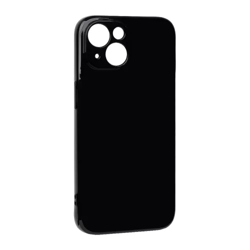 OBAL:ME Glossy Cover tok Apple iPhone 15 készülékhez fekete