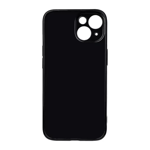 OBAL:ME Glossy Cover tok Apple iPhone 15 készülékhez fekete