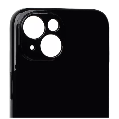 OBAL:ME Glossy Cover tok Apple iPhone 15 készülékhez fekete