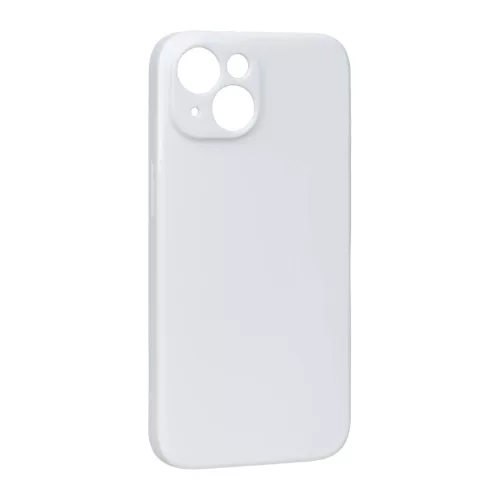 OBAL:ME Glossy Cover tok Apple iPhone 15 készülékhez fehér