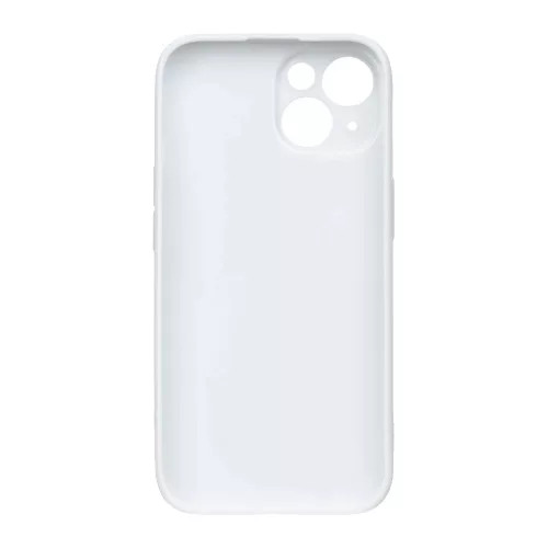 OBAL:ME Glossy Cover tok Apple iPhone 15 készülékhez fehér