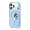 Karl Lagerfeld IML Choupette Peekaboo MagSafe tok iPhone 18 Pro Max készülékhez kék