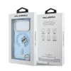 Karl Lagerfeld IML Choupette Peekaboo MagSafe tok iPhone 18 Pro Max készülékhez kék