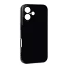 OBAL:ME Glossy Cover tok Apple iPhone 16 készülékhez fekete