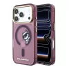 Karl Lagerfeld IML Choupette Peekaboo MagSafe tok iPhone 18 Pro készülékhez bordó