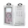 Karl Lagerfeld IML Choupette Peekaboo MagSafe tok iPhone 18 Pro készülékhez bordó