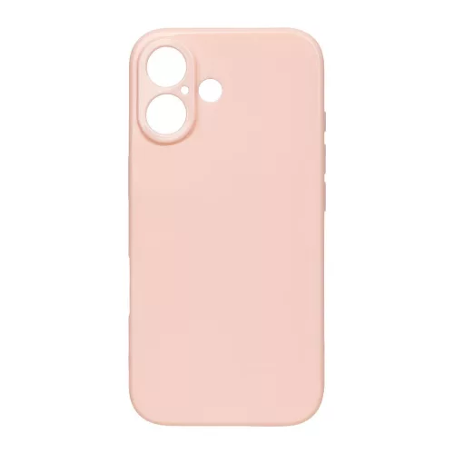 OBAL:ME Glossy Cover tok Apple iPhone 16 készülékhez rózsaszín