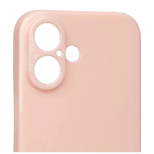 OBAL:ME Glossy Cover tok Apple iPhone 16 készülékhez rózsaszín
