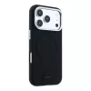 Lacoste PVC Petit Pique Semi Wrap Embossed MagSafe tok iPhone 18 Pro készülékhez fekete