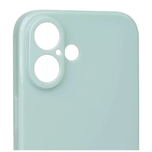 OBAL:ME Glossy Cover tok Apple iPhone 16 készülékhez, menta