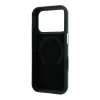 Lacoste PVC Petit Pique Semi Wrap Embossed MagSafe tok iPhone 18 Pro készülékhez tárkony