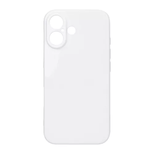 OBAL:ME Glossy Cover tok Apple iPhone 16 készülékhez fehér