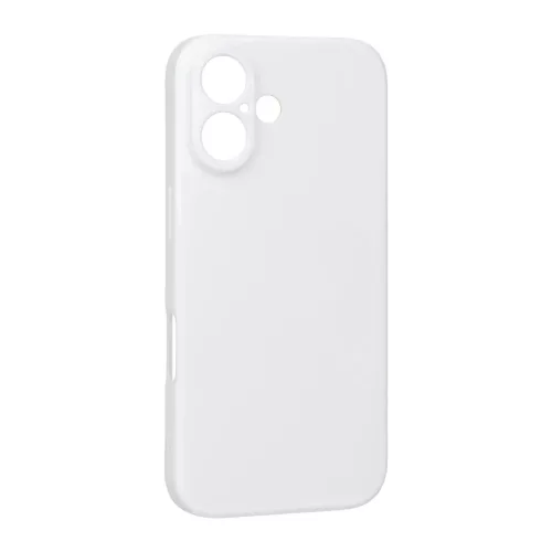 OBAL:ME Glossy Cover tok Apple iPhone 16 készülékhez fehér