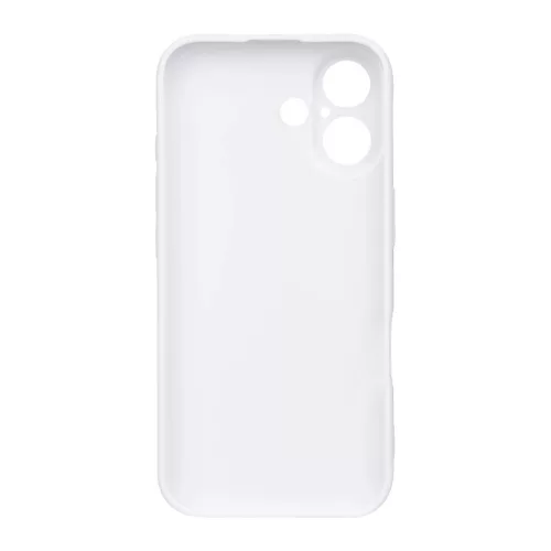 OBAL:ME Glossy Cover tok Apple iPhone 16 készülékhez fehér