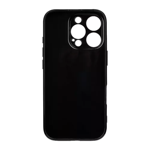 OBAL:ME Glossy Cover tok Apple iPhone 16 Pro készülékhez fekete