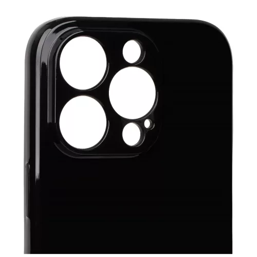OBAL:ME Glossy Cover tok Apple iPhone 16 Pro készülékhez fekete