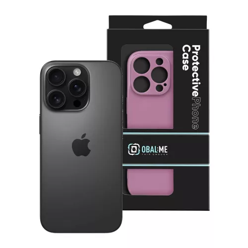 OBAL:ME Glossy Cover tok Apple iPhone 16 Pro készülékhez orchidea