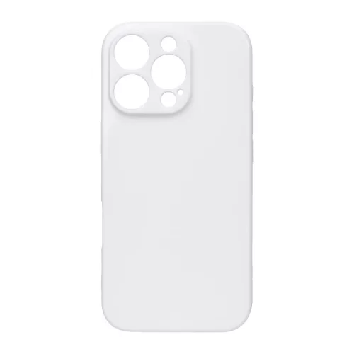 OBAL:ME Glossy Cover tok Apple iPhone 16 Pro készülékhez fehér