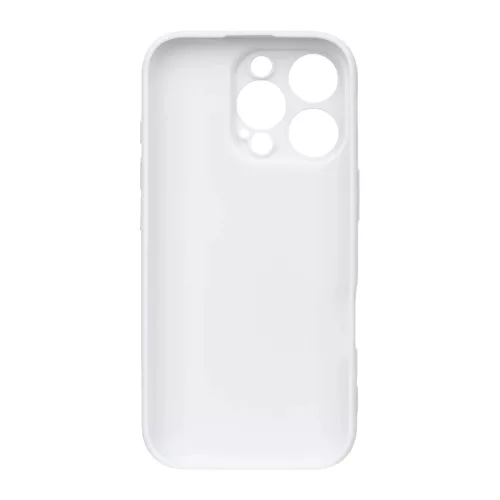 OBAL:ME Glossy Cover tok Apple iPhone 16 Pro készülékhez fehér