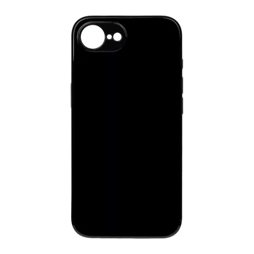 OBAL:ME Glossy Cover tok Apple iPhone 16e/17e készülékhez fekete
