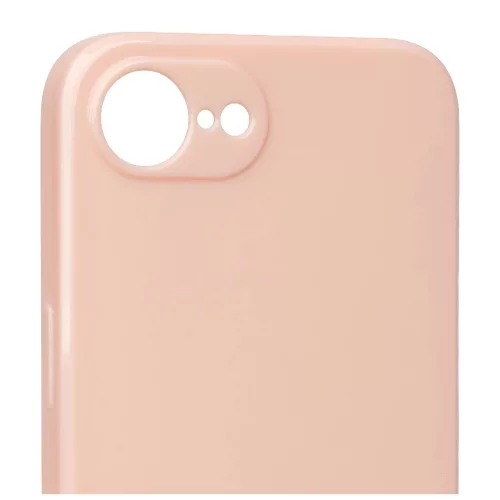 OBAL:ME Glossy Cover tok Apple iPhone 16e/17e készülékhez rózsaszín