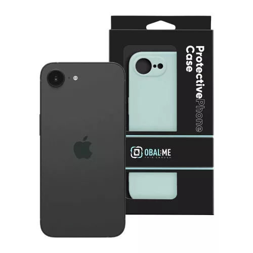 OBAL:ME Glossy Cover tok Apple iPhone 16e/17e készülékhez menta