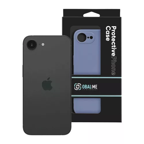 OBAL:ME Glossy Cover Apple iPhone 16e/17e készülékhez ibolyakék