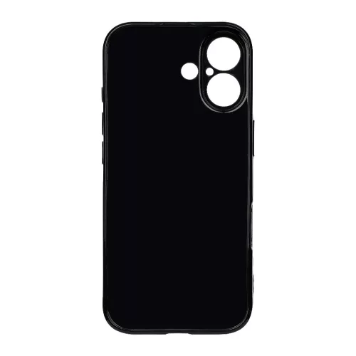 OBAL:ME Glossy Cover tok Apple iPhone 17 készülékhez fekete