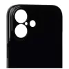 OBAL:ME Glossy Cover tok Apple iPhone 17 készülékhez fekete