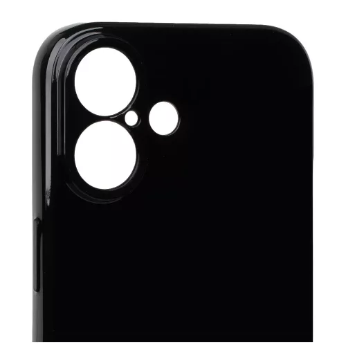 OBAL:ME Glossy Cover tok Apple iPhone 17 készülékhez fekete