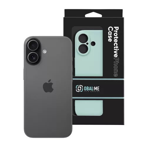 OBAL:ME Glossy Cover Apple iPhone 17 készülékhez menta