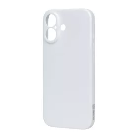 OBAL:ME fényes tok Apple iPhone 17 készülékhez fehér