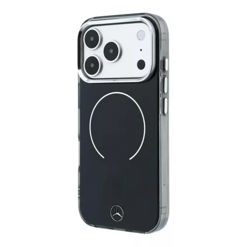 Mercedes PC/TPU Kétrétegű MagSafe tok iPhone 18 Pro Max készülékhez fekete/antracit