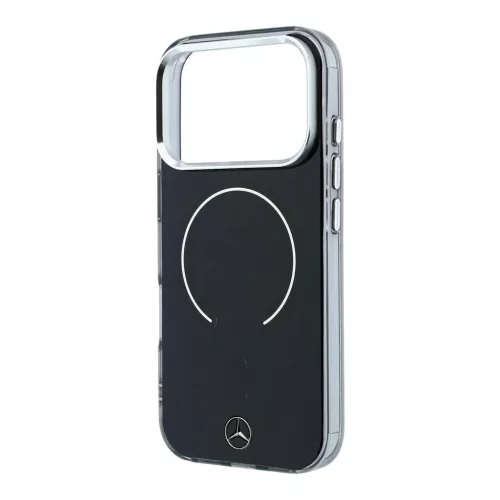 Mercedes PC/TPU Kétrétegű MagSafe tok iPhone 18 Pro Max készülékhez fekete/antracit