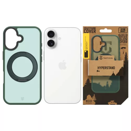 Tactical MagForce Hyperstand tok Apple iPhone 17 készülékhez erdei zöld