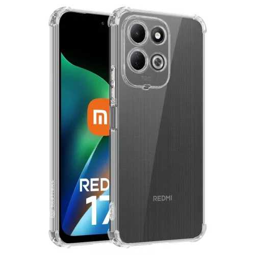 Tactical TPU Plyo tok Xiaomi Redmi 17 4G/5G készülékhez, átlátszó