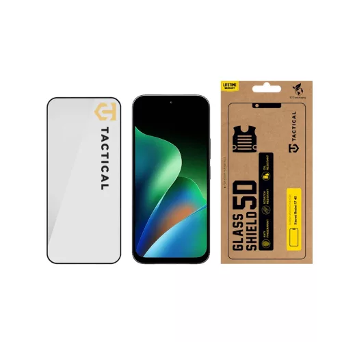 Tactical Glass Shield 5D üvegfólia Xiaomi Redmi 17 4G készülékhez fekete