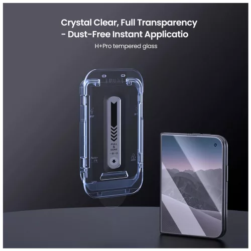 Nillkin edzett üveg kijelzővédő 0.2 mm H+ PRO 2.5D Apple iPhone Duo készülékhez applikátorral (Outer)