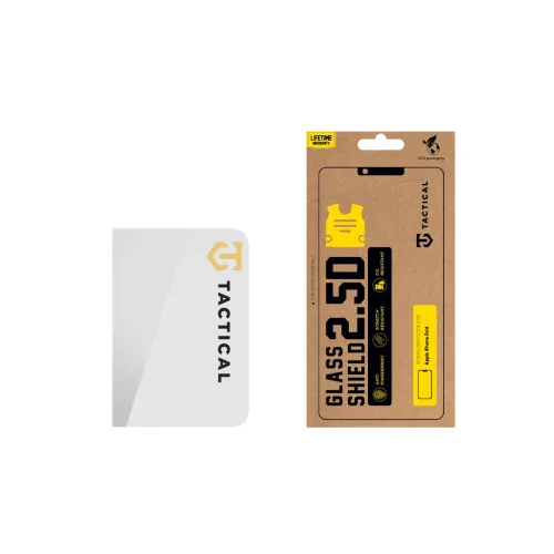 Tactical üvegfólia 2.5D Apple iPhone készülékhez, Duo Clear (Outer)