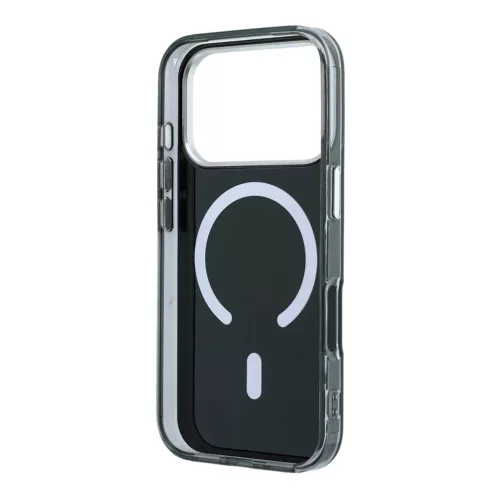 Mercedes PC/TPU dupla rétegű MagSafe tok iPhone 18 Pro készülékhez fekete/antracit