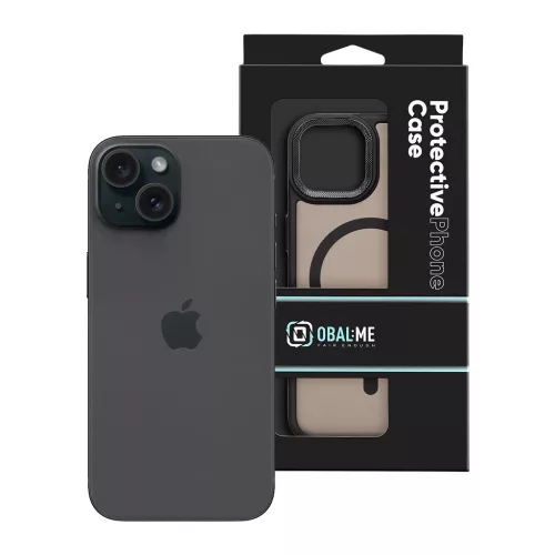 OBAL:ME MagNetix Lumen tok Apple iPhone 15 készülékhez ónix