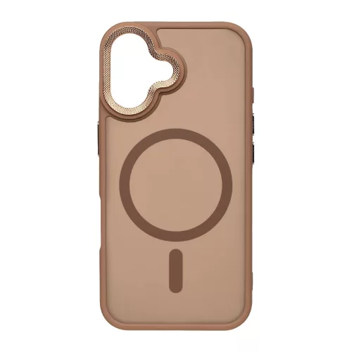OBAL:ME MagNetix Lumen tok Apple iPhone 16 készülékhez barnásszürke