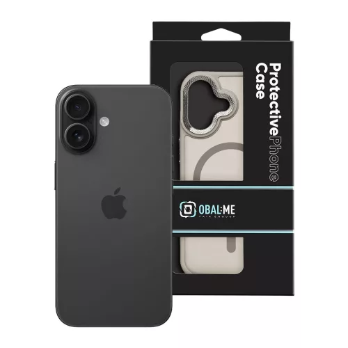 OBAL:ME MagNetix Lumen tok Apple iPhone 16 készülékhez grafit